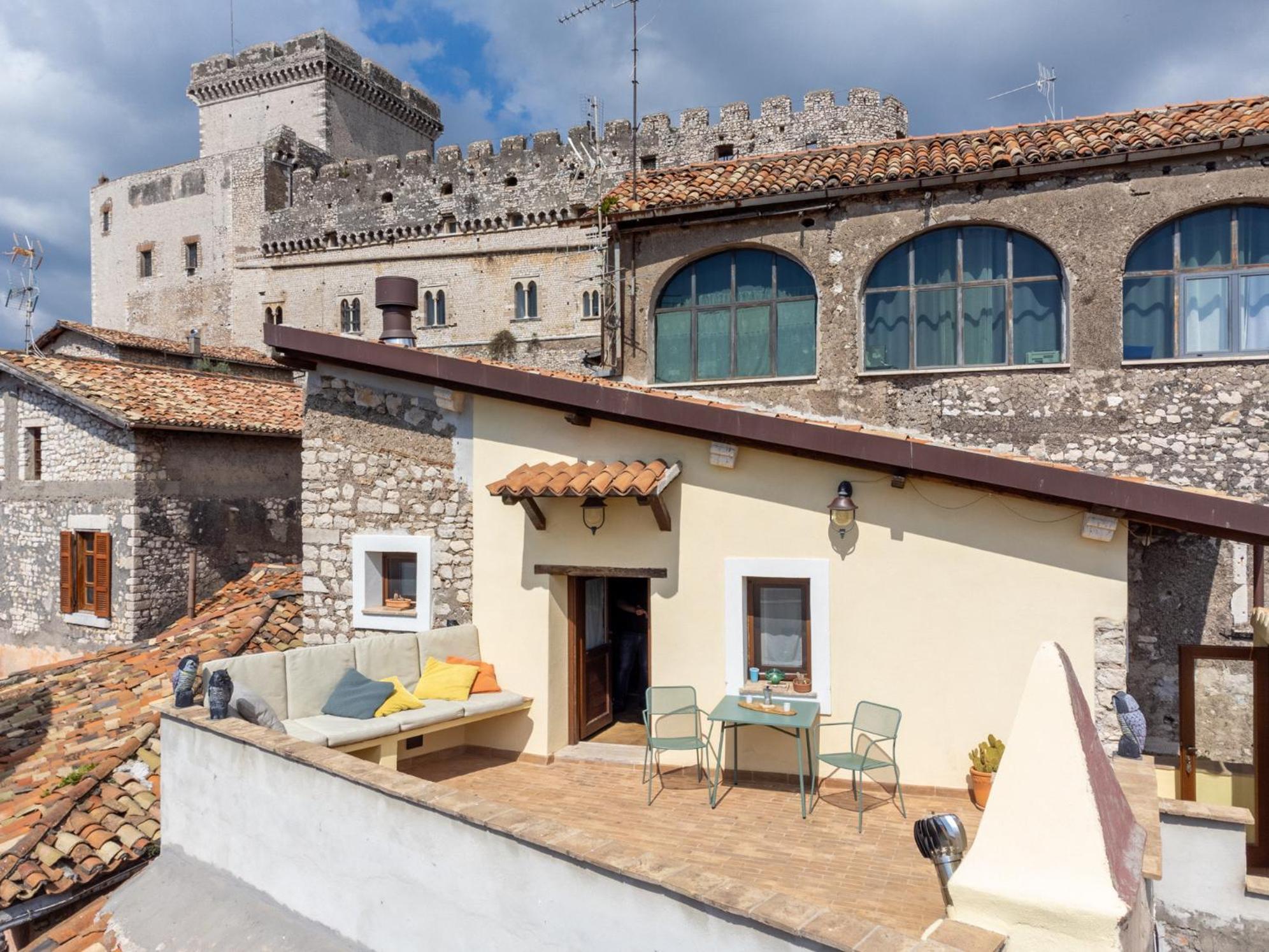 Aurora Medieval House Sermoneta Kültér fotó