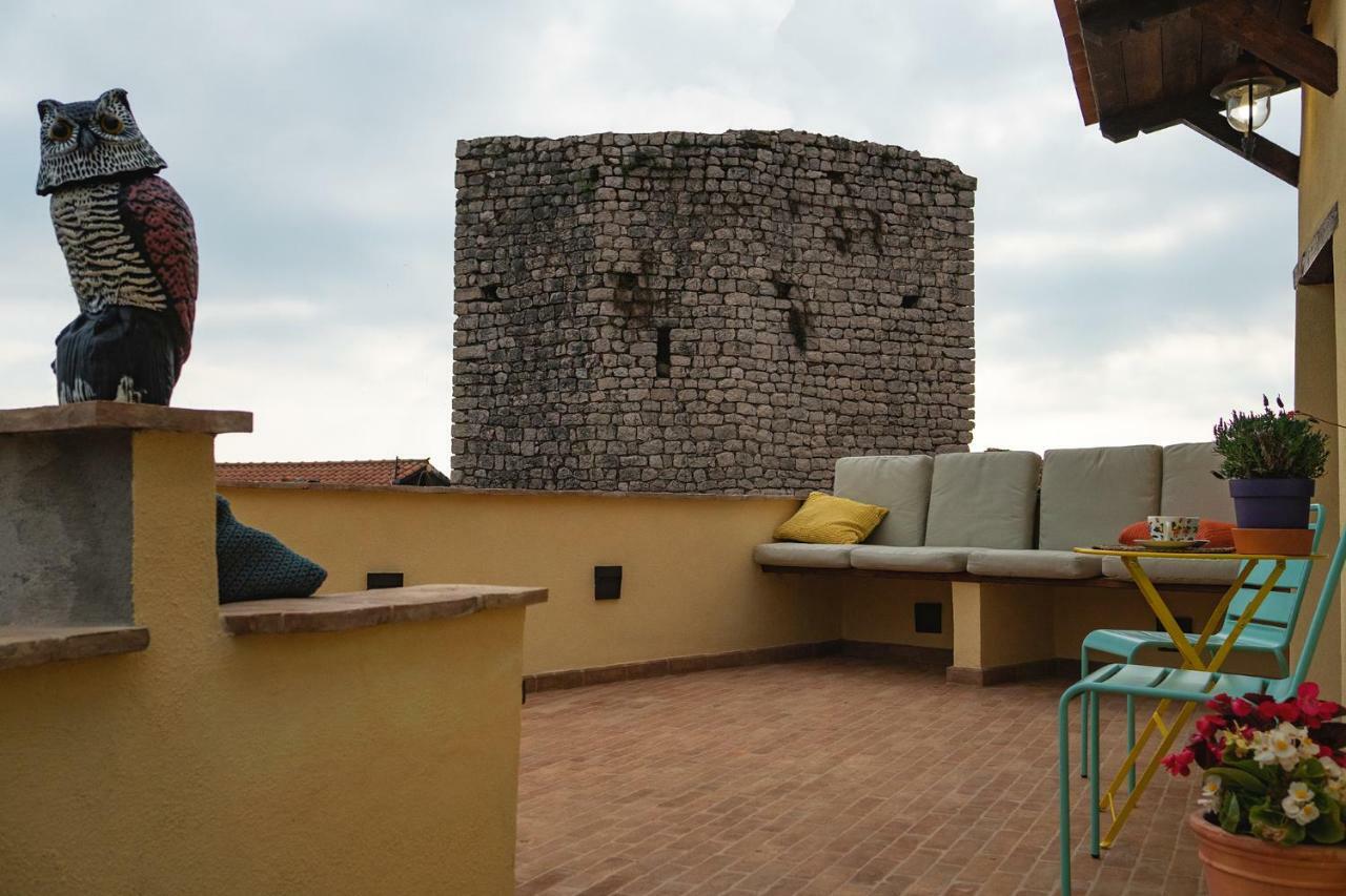 Aurora Medieval House Sermoneta Kültér fotó