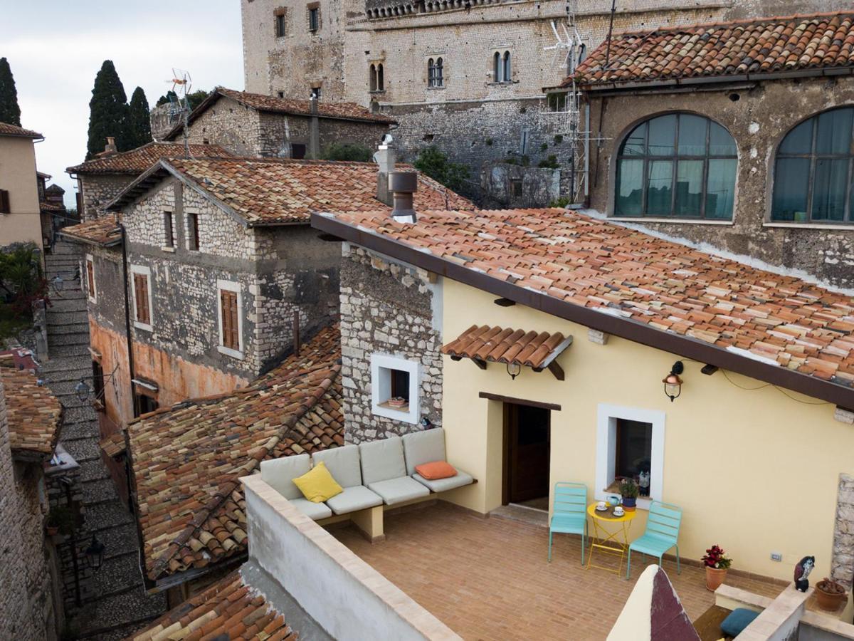 Aurora Medieval House Sermoneta Kültér fotó
